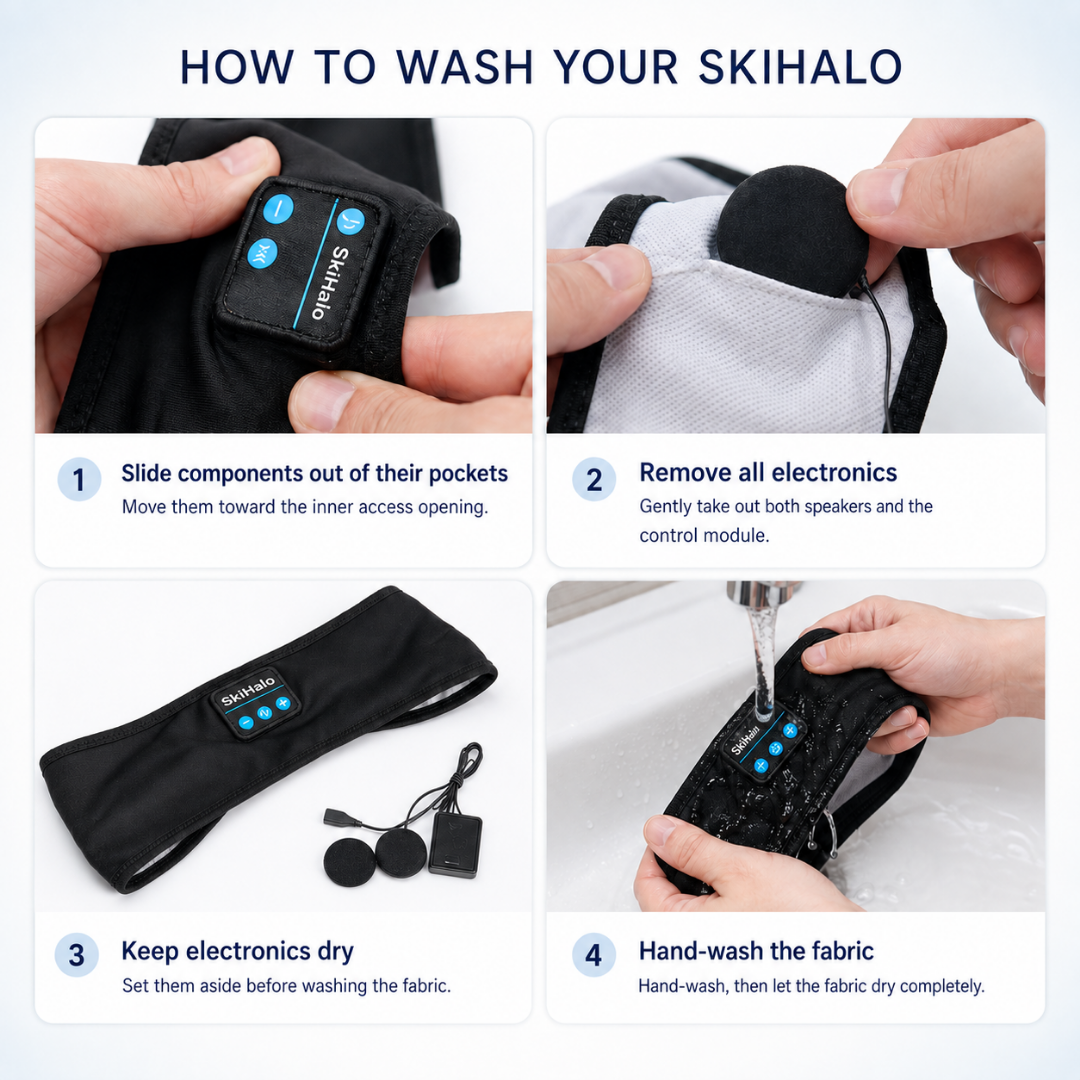 SkiHalo™ Bluetooth Headband